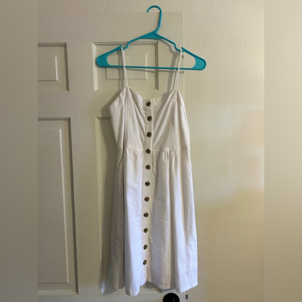 White Universal Thread midi tress from Target! Worn once!